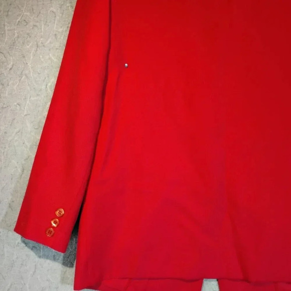 Impromptu Women's Hot Pink Long Sleeve Suit Coat Blazer CK  MEASUREMENTS - Picture 12 of 12